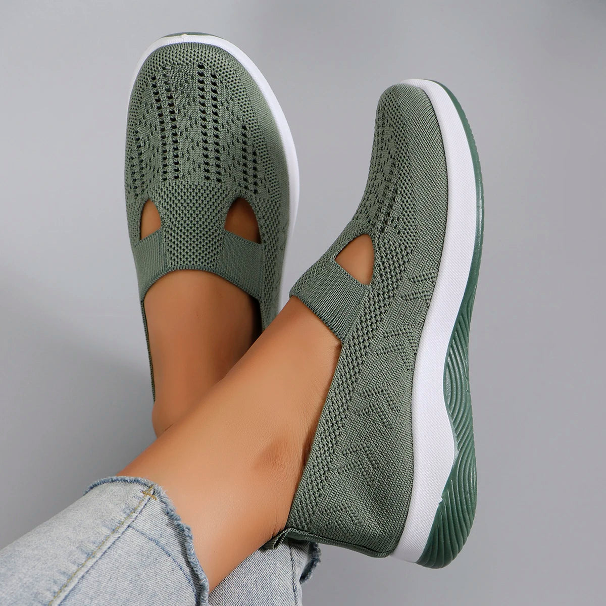 Spring Women's Sports Shoes – Breathable, Lightweight, Non-Slip, Wear-Resistant Casual Sneakers