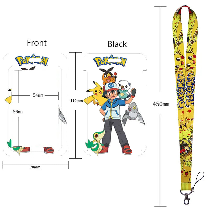 Neck Strap Lanyard for Keys and ID Cards – Badge Holder, Keychain, Key Rings, Fashion Accessory Gift