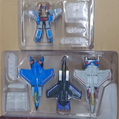 JINBAO FG0103 FG04 Starscream Skywarp Thundercracker F-15 Deformation Robot Action Figure Model – Anime Transformer Toy Set