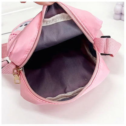 MINISO Disney 2024 Princess Series Crossbody Bag – "Frozen 2" Elsa & Sophia Cartoon Shoulder Bag, Girls Casual Fashion Handbag