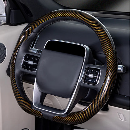 Universal 36-38cm Car Steering Wheel Cover — Non-Slip, Breathable, Fits Round & D-Shaped Wheels