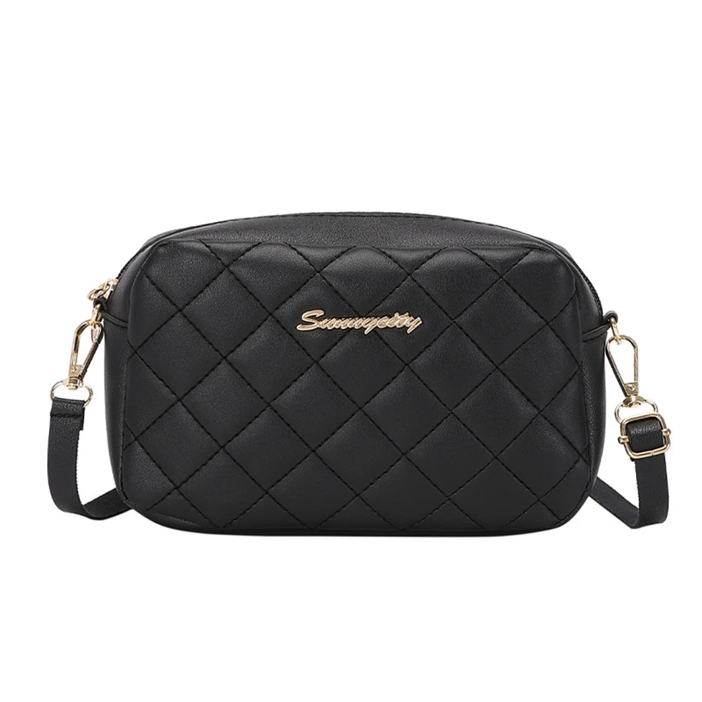 2024 Tassel Small Messenger Bag for Women - Trendy Embroidery Camera Shoulder Bag with Chain Crossbody Style