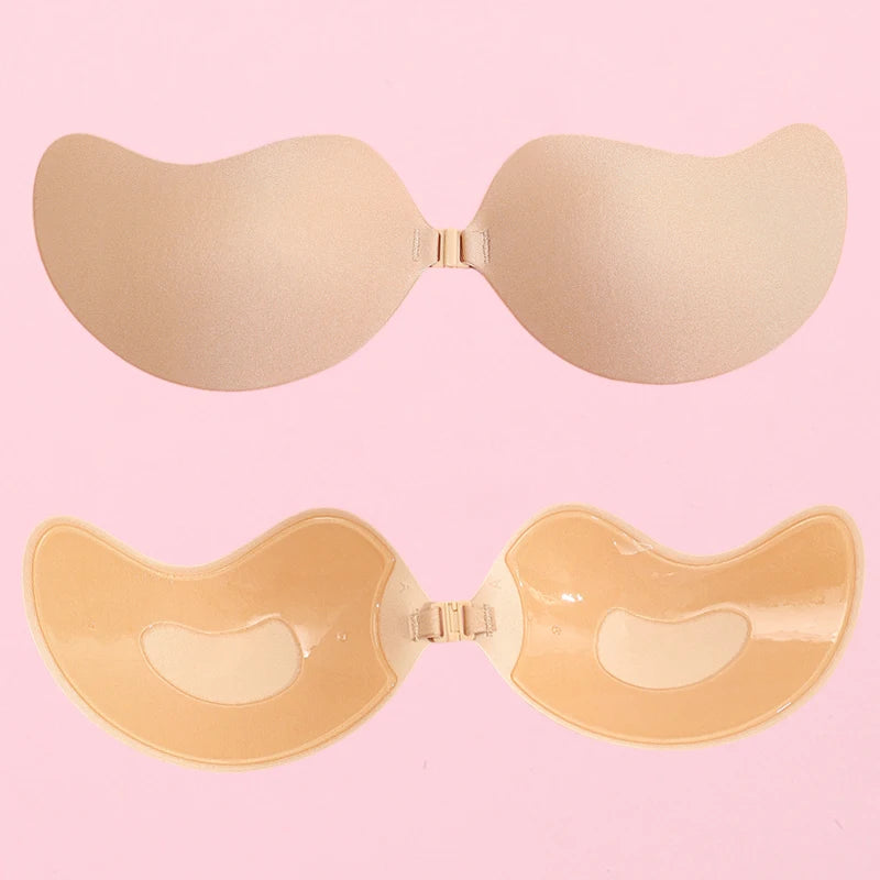 Invisible Stick-On Lift Bra for Women – Strapless Seamless Push-Up Anti-Convex Lingerie Accessory