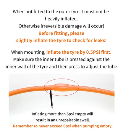 ThinkRider Ultralight 28g Bike Inner Tube — 700x18/25/28/32 TPU Road Bicycle Tire with 65mm French Valve