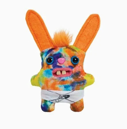 Fuggler Plush Baby Series Mr. Needles – Funny Ugly Monster Stuffed Doll, Munch Rabid Rabbit Wide-Eyed Weirdo Soft Toy 9cm