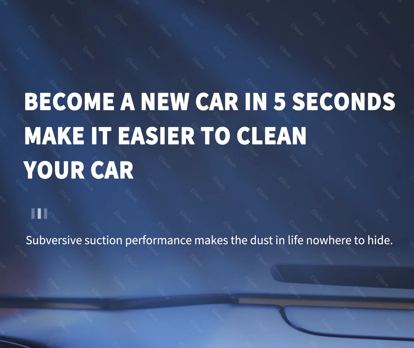 SZUK 18000PA Mini Portable Wireless Car Vacuum Cleaner – Powerful Handheld Cleaning Machine