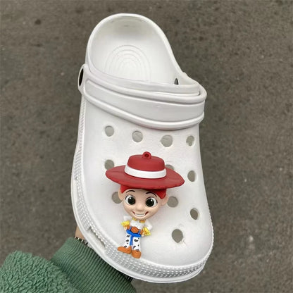 Toy Story Shoe Charms Set - Buzz Lightyear, Woody & Alien DIY Decorations for Clogs and Sandals