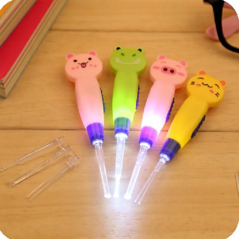 Baby Care LED Ear Cleaner - Earpick with Flashlight for Ear Wax Removal, Hygienic Ear Cleaning Tool