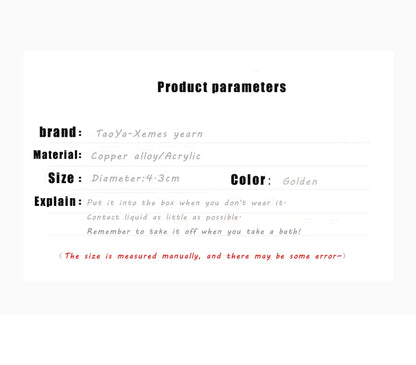 Leopard Print Hoop Earrings for Women – 2024 Trendy Gothic Exaggerated Jewelry