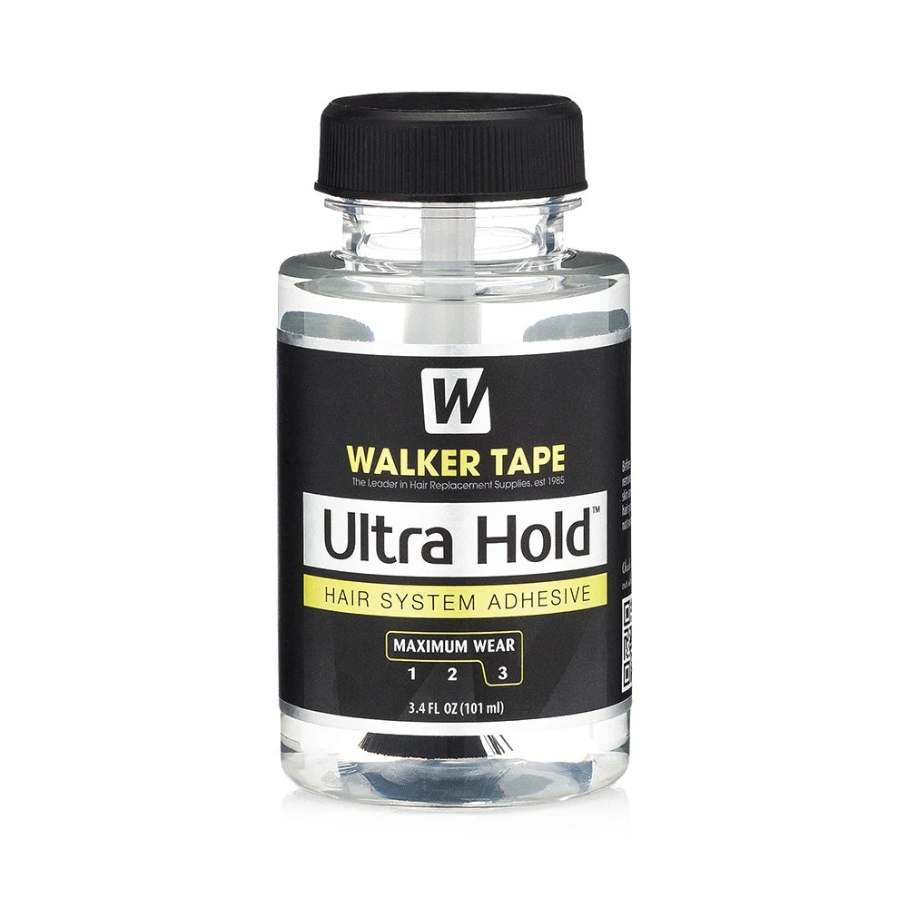 Ultra Hold Hair Adhesive Tape – 0.5/1.4/3.4 FL OZ Maximum Wear for Hair Replacement, Established 1985