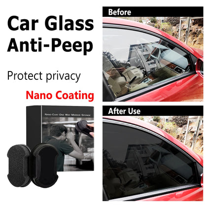 Anti-Peeping Glass Cleaning Sponge – Privacy & Light Isolation for Cars & Home