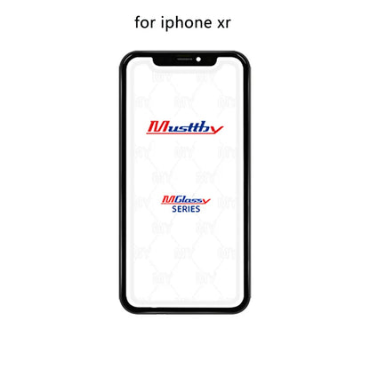 Musttby 5PCS Front Outer Glass + OCA for iPhone — 1:1 Original Touch Screen Repair for iPhone 11/12/13/14 Pro & X/XS Max