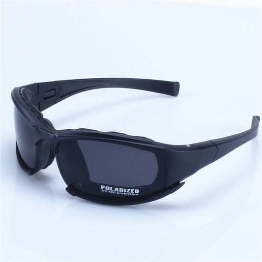 X7 Military Polarized Sunglasses – Bulletproof Airsoft Shooting Goggles for Men, Smoke Lens Cycling Glasses