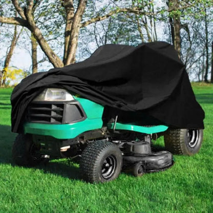 210D Oxford Cloth Lawn Mower Cover - UV & Weather Protection Outdoor Garden Tractor Cover