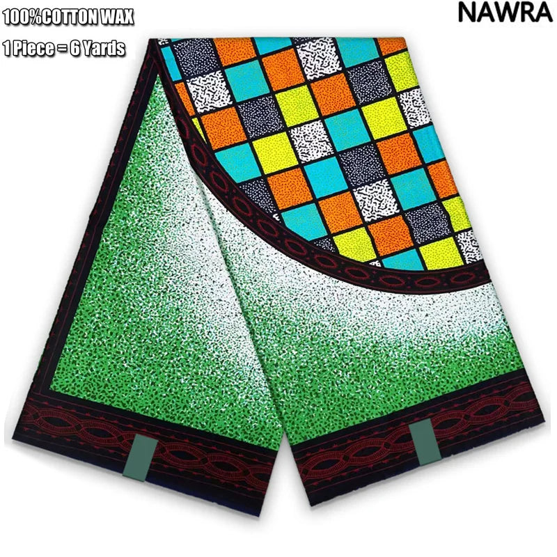 2026 African Real Wax Print Fabric - 100% Cotton Ghana Style Soft Ankara Pagne