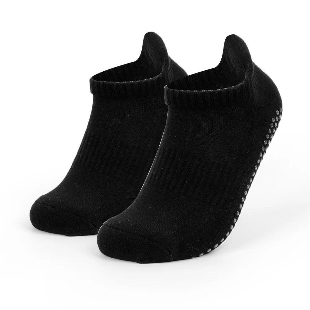 Women’s Pilates & Yoga Socks – Anti-Slip Breathable Ankle Socks for Ballet, Fitness, and Gym Workouts