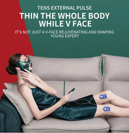 2024 Smart Facial Massager — V-Shaped Face Lifting & Firming Device, All-Round Body Shaping Anti-Aging Beauty Tool