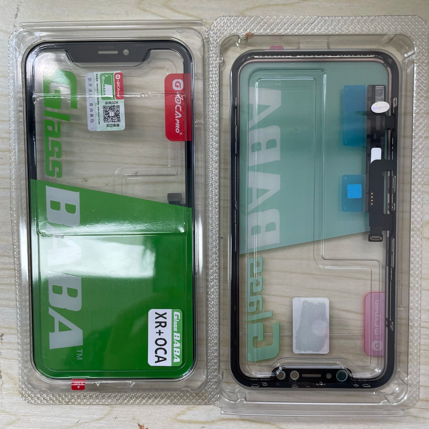 3PCS G+OCA Pro Glass Screen Protector — Touch Screen Glass with OCA Digitizer for iPhone X/XR/XS Max/11/12 Pro/13 Pro Max/14