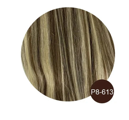 Silk Top Base Clip-In Hair Topper for Women – Real Human Hair Extension, Thin & Breathable Hairpiece