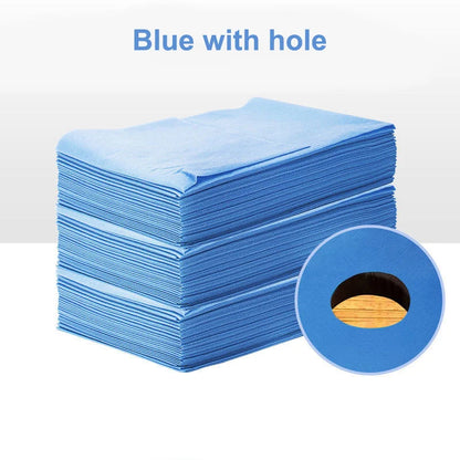 Disposable Bed Sheets – Thin & Thickened SMS Non-Woven Breathable Sheets for Beauty Salon, Spa, Travel & Hotel Use