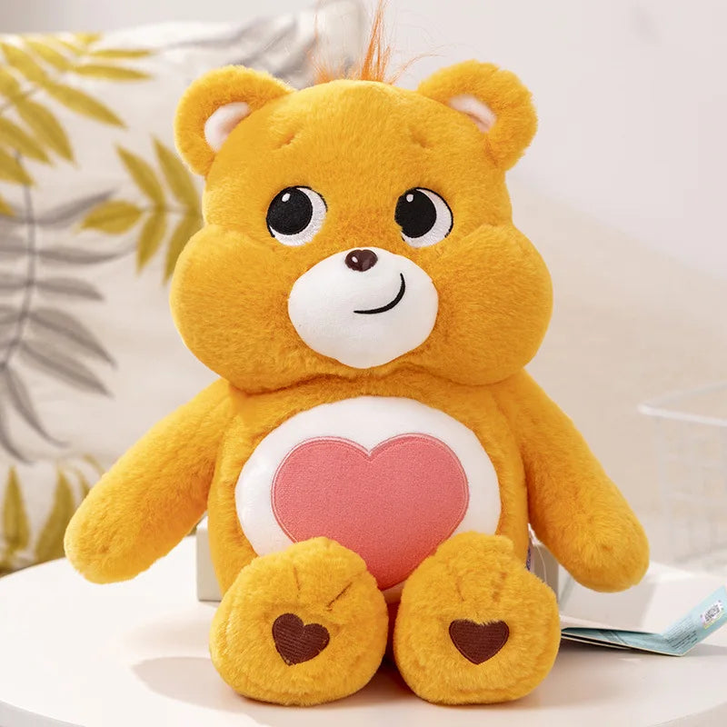 8-Color Care Bears Plush Toys - Cute Stuffed Bear Dolls, Soft Pillows & Home or Car Decorations for Kids’ Birthday Gifts