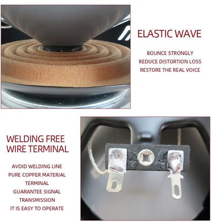 6X9 Inch 2400W 5-Way Car Coaxial Speaker - High Fidelity Full Frequency, Ideal for Modified Vehicles