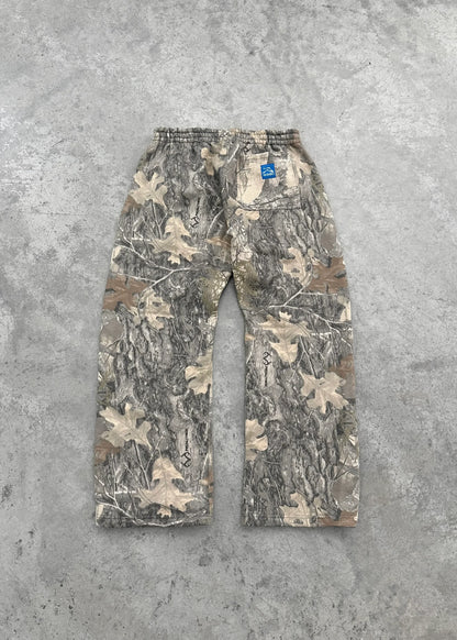 Y2K Camouflage Sweat Pants — Men’s High Street Hip Hop Oversized Baggy Unisex Streetwear