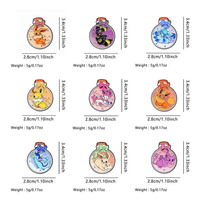Anime Elf Enamel Pin – Cute Cartoon Brooch for Backpack, Clothing & Accessories, Perfect Gift for Friends
