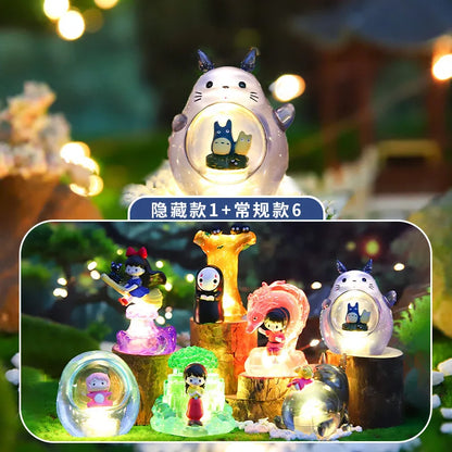 Multiple Styles Hayao Miyazaki Anime Blind Box Figurines – Fairy Tale Elves Scene, Student Gift & Wholesale Collectibles