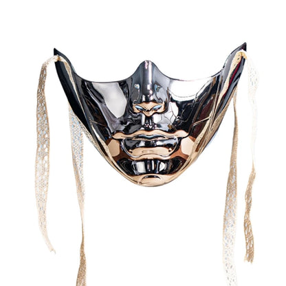 Masquerade Half Face Mask for Men & Women – Cosplay Halloween Eyemask, Costume Eye & Mouth Cover