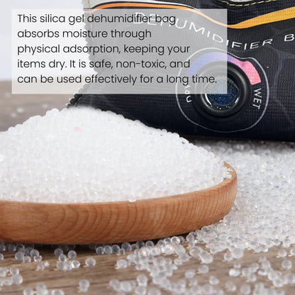 Car & Home Dehumidifier Bag – Reusable Silica Gel Moisture Absorber for Wardrobe, Shoes, Cabinets