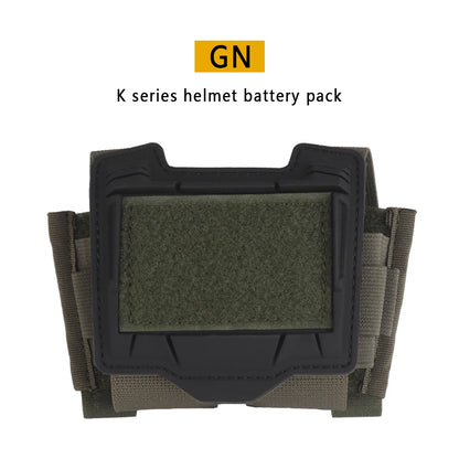 Agilit Style Tactical Helmet Rear Pouch - Battery Storage and Counterweight Bag for NVG Night Vision Gear and OPS-CORE Helmet Covers
