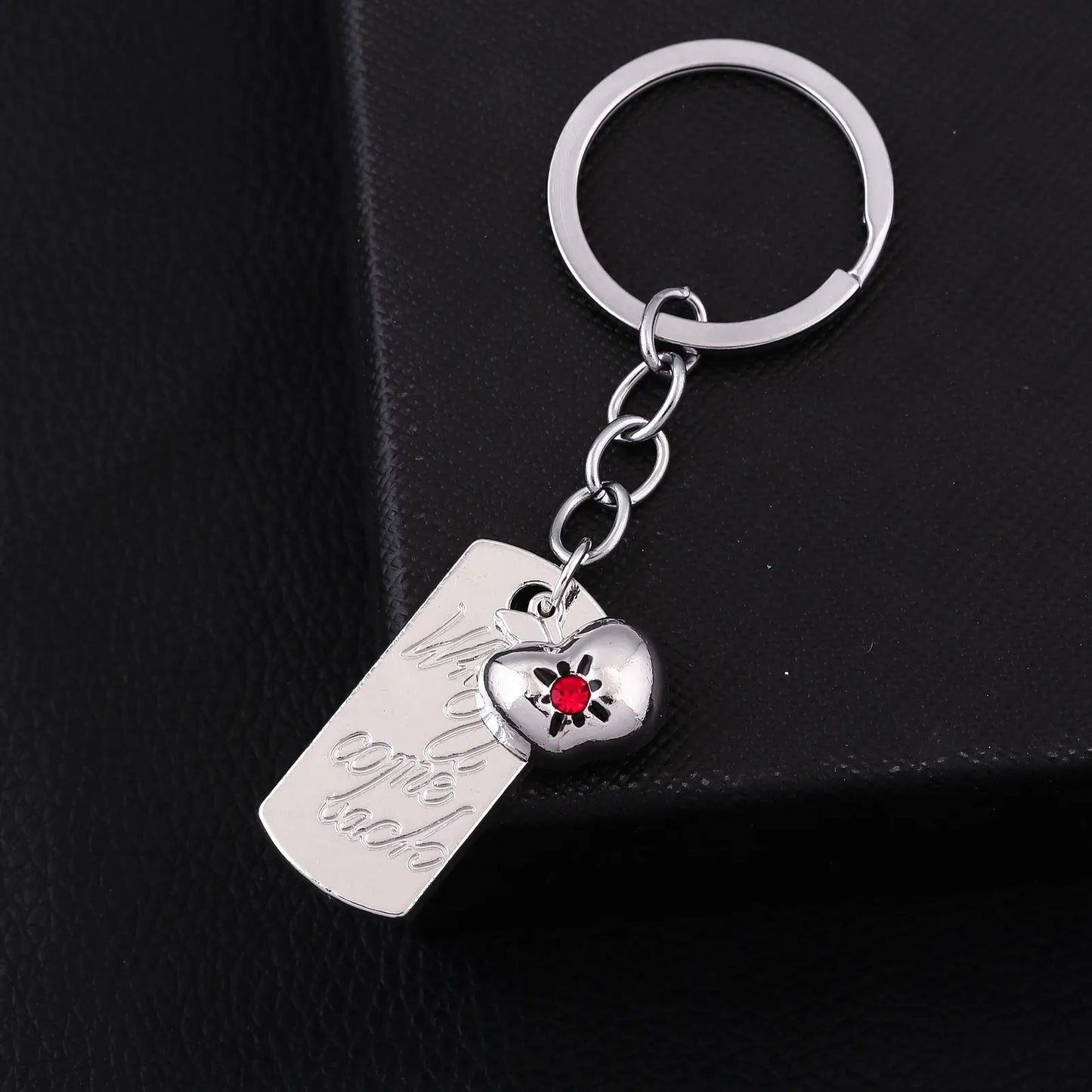 Love and Deepspace Caleb Necklace Set - 2Pcs Game Inspired Pendant & Keychain Jewelry Accessories Gift