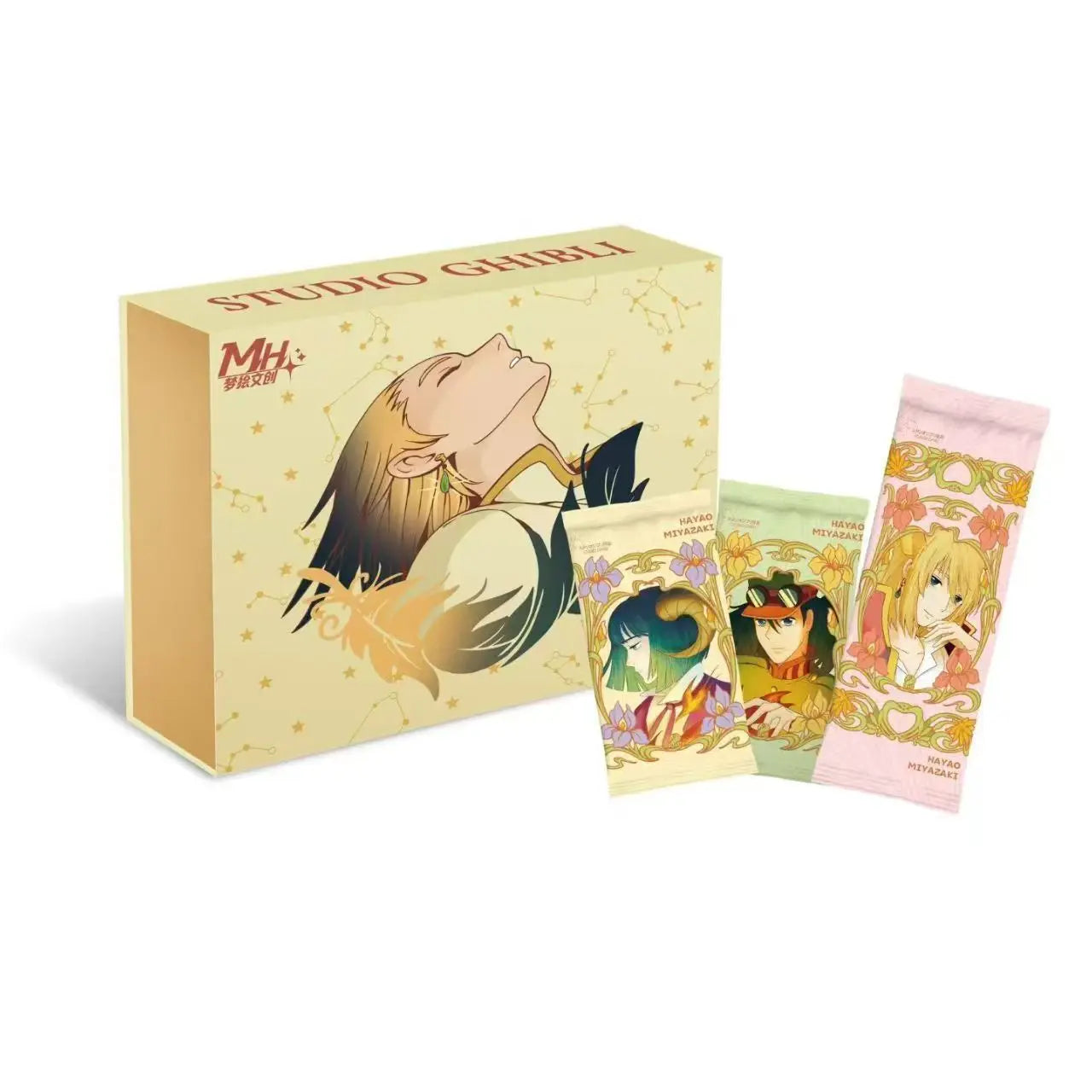 2026 Miyazaki Hayao Series Trading Card Booster Box – Complete Anime Card Set for Kids, Tabletop Hobby & Birthday Gift Collection