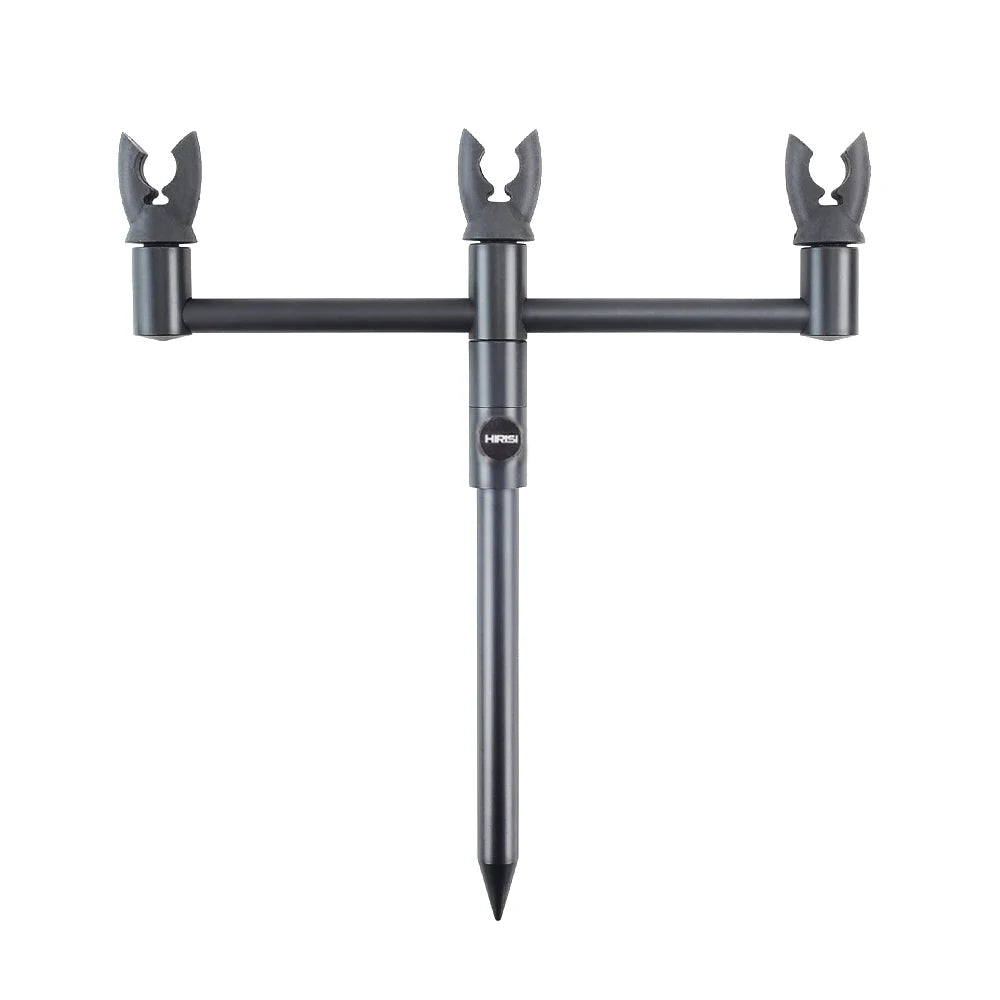 Hirisi Carp Fishing Rod Pod Set - Bank Stick and Buzz Bar, Durable Fishing Rod Holder for Support