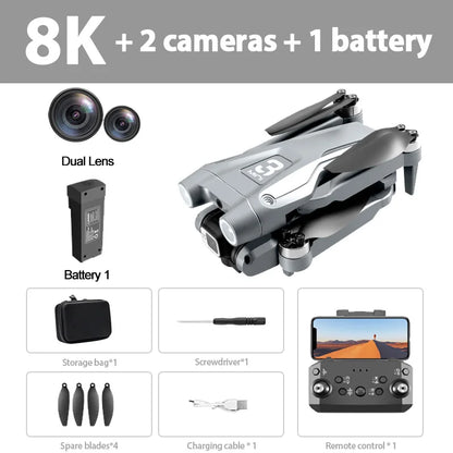 Xiaomi Z908 Pro MAX Drone — 8K Dual Camera GPS FPV Quadcopter with Brushless Motor, Optical Flow, Folding Design & 10000M Range