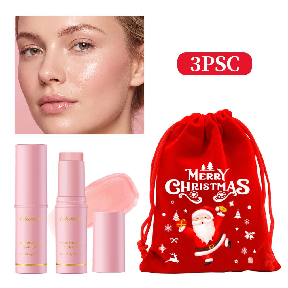 Moisturizing Collagen Multi Balm Stick - Wrinkle Care, Hydrating Cream Balm for Dull Skin