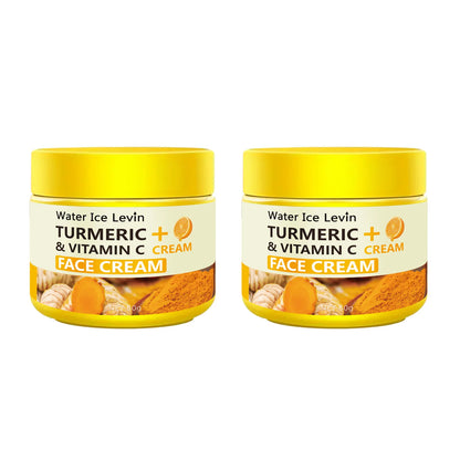 Turmeric Vitamin C Anti-Aging Cream – 50g Moisturizing Collagen & Hyaluronic Acid Face Cream for Wrinkle Reduction