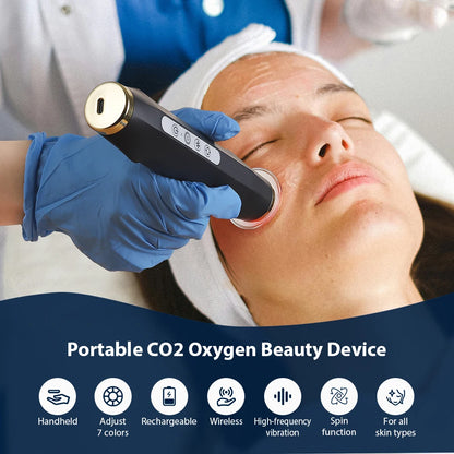 Oxygen Bubble Pen - Portable CO2 Oxygen Facial Machine for Skin Care, Facial SPA & Beauty Treatment