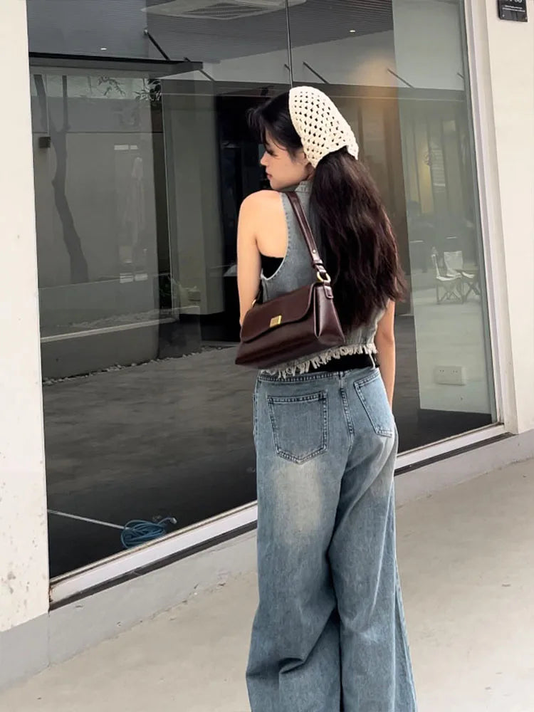 Retro Underarm Bag for Women – New Autumn Winter Fashion, Solid Color PU Leather Handbag, Casual Commuter Single Shoulder Bag