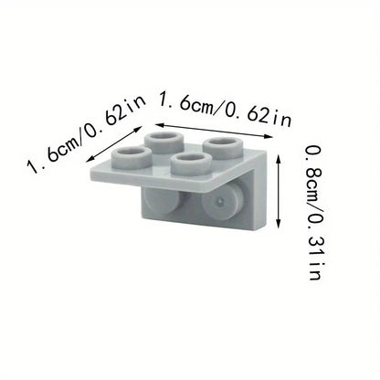 20pcs Figure Stand Base Plates – DIY Bracket for Building Blocks, Display and Assemble Brick Toys