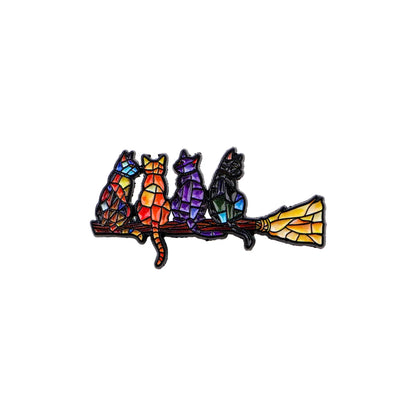 Cool Wolf Enamel Lapel Pin – Forest Animal Badge for Hats, Clothes & Backpacks, Decorative Jewelry Accessories Gift for Friends