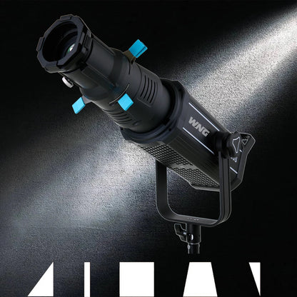Focalize Conical Snoot Bowens Mount – Photography Condenser with Geometric Sheet Shapes, Gobo Filters & Gels
