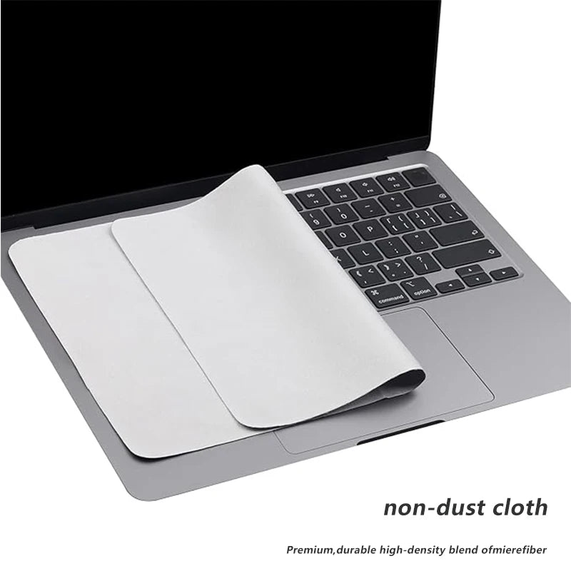 Microfiber Keyboard Dust Cover - Ultra Thin Waterproof Protector for MacBook Pro Air 15-16 Inch