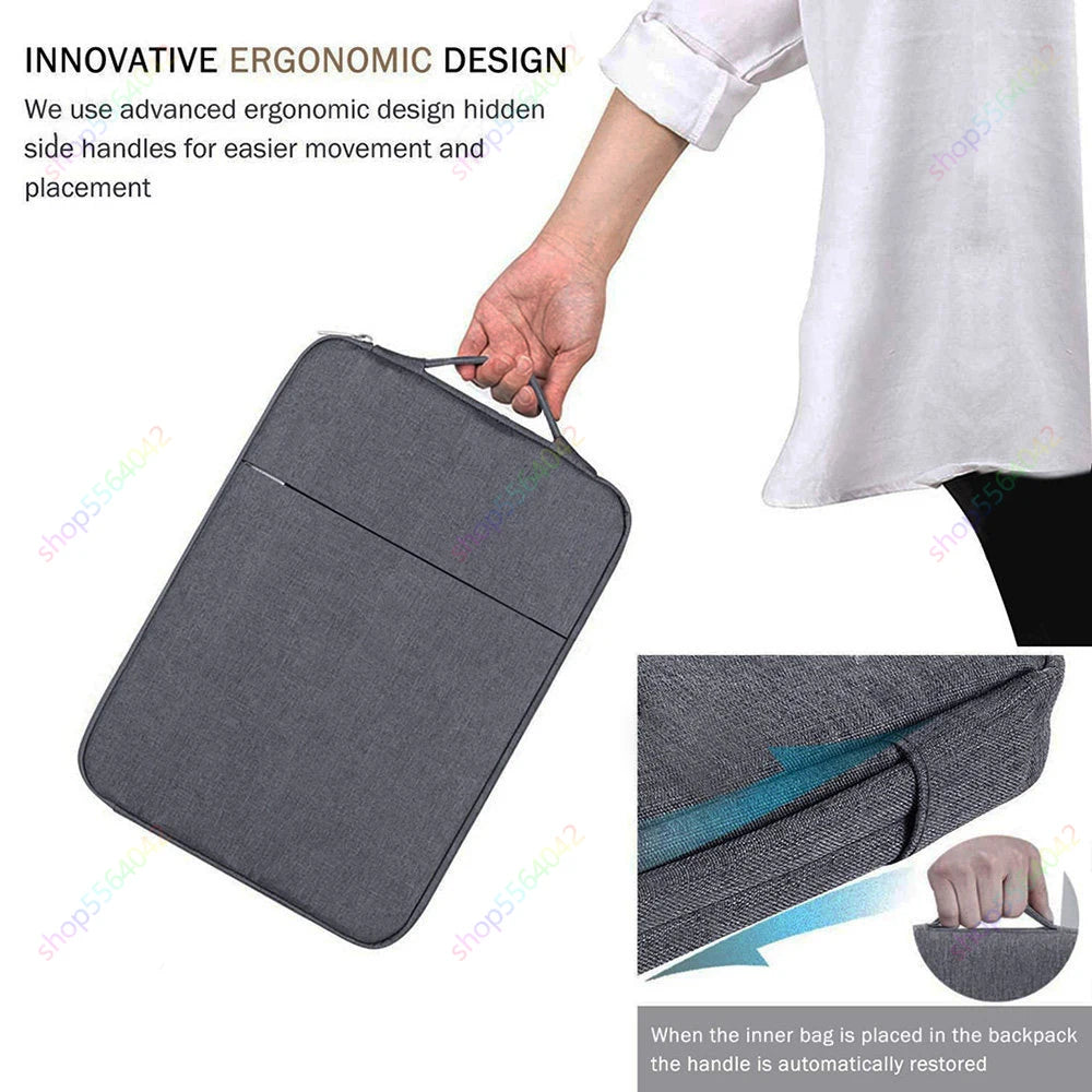 Tablet Sleeve Bag for Samsung Galaxy Tab S10 Ultra and  S9/S8 Ultra - 14.6 Inch Pouch Case for S10+, S9, S8, S7 Plus FE 12.4 Inch