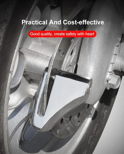 Motorcycle Waterproof Disc Brake Lock — Anti-Theft Wheel Padlock with Keys for Motorcycles, Scooters & Mopeds