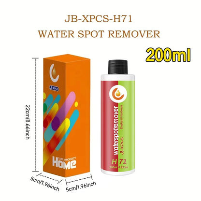 JB-XPCS H71 Bathroom Glass Cleaner - Hard Water Spot and Limescale Remover for Shower Doors, Ceramic Tiles, and Stainless Steel