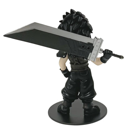 Anime 11-12cm Final Fantasy Figure Set – Cloud, Tifa, Aerith & Zack PVC Collectible Toy