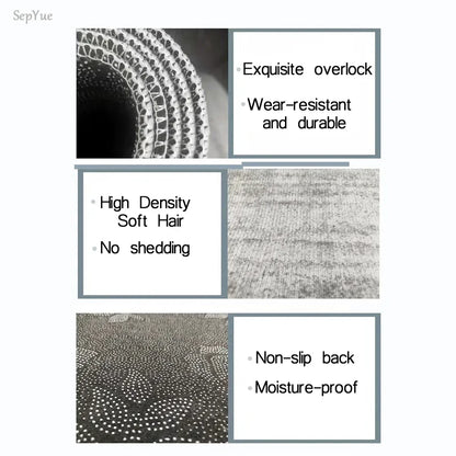 Absorbent Non-Slip Kitchen Mat – Printed Area Rug for Hallway, Living Room, Bedroom & Entrance