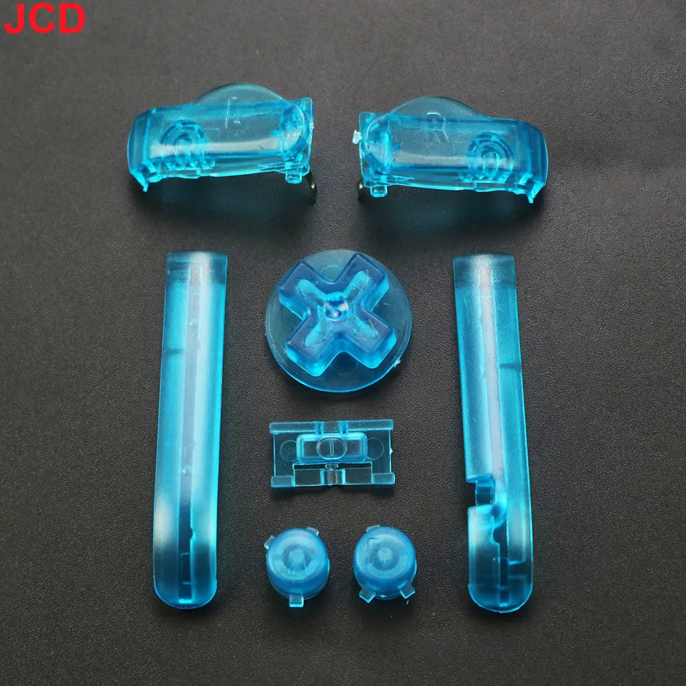 17-Color AB Buttons Keypad Set — High-Quality L/R Buttons & D-Pads for GameBoy Advance GBA with Power ON/OFF Buttons